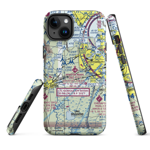 Hampton Roads Executive Airport (PVG) VFR Sectional  Tough iPhone Case