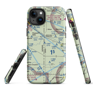 Hamrick Airport (5OI5) VFR Sectional  Tough iPhone Case