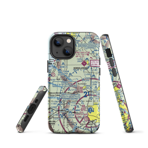 Hancock Airport (6MI6) VFR Sectional  Tough iPhone Case