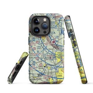 Hancock Airport (SN81) VFR Sectional  Tough iPhone Case