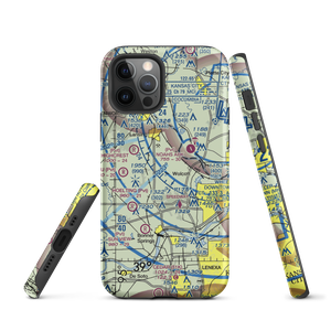 Hancock Airport (SN81) VFR Sectional  Tough iPhone Case