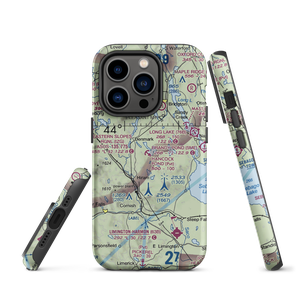 Hancock Pond Seaplane Base (68JY) VFR Sectional  Tough iPhone Case