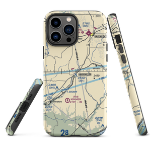 Hanes Airport (3WA2) VFR Sectional  Tough iPhone Case