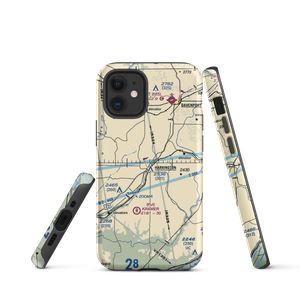 Hanes Airport (3WA2) VFR Sectional  Tough iPhone Case