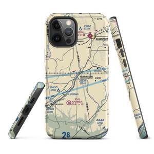 Hanes Airport (3WA2) VFR Sectional  Tough iPhone Case