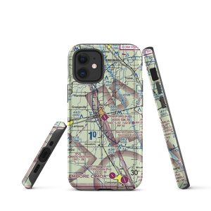 Hanford Municipal Airport (HJO) VFR Sectional  Tough iPhone Case