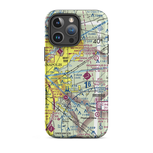 Hangar Fly Ultralight Fly Club Ultralightport (4II2) VFR Sectional  Tough iPhone Case