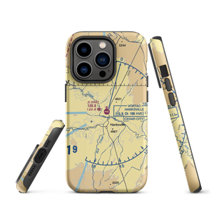 Hanksville Airport (HVE) VFR Sectional  Tough iPhone Case