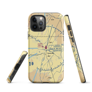 Hanksville Airport (HVE) VFR Sectional  Tough iPhone Case