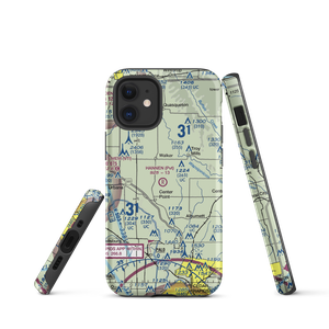 Hannen Airport (0IA8) VFR Sectional  Tough iPhone Case