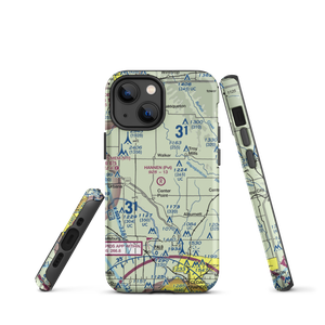 Hannen Airport (0IA8) VFR Sectional  Tough iPhone Case