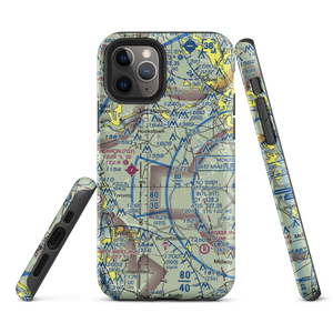 Hanny Beaver Airpark Inc Airport (80PN) VFR Sectional  Tough iPhone Case
