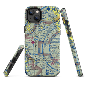 Hanny Beaver Airpark Inc Airport (80PN) VFR Sectional  Tough iPhone Case