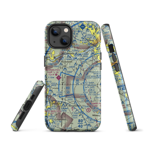 Hanny Beaver Airpark Inc Airport (80PN) VFR Sectional  Tough iPhone Case