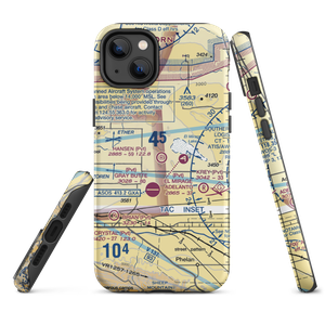 Hansen Airport (11CL) VFR Sectional  Tough iPhone Case