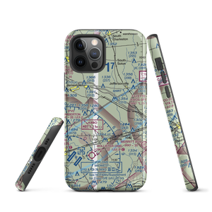 Hanshell Flying Apple Airport (84OH) VFR Sectional  Tough iPhone Case