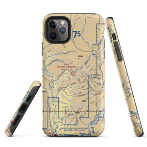 Happy Canyon Airport (UT97) VFR Sectional  Tough iPhone Case