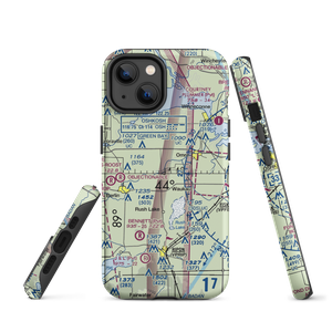 Happy Jacks Air Strip (WI73) VFR Sectional  Tough iPhone Case