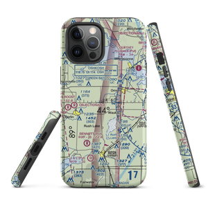 Happy Jacks Air Strip (WI73) VFR Sectional  Tough iPhone Case
