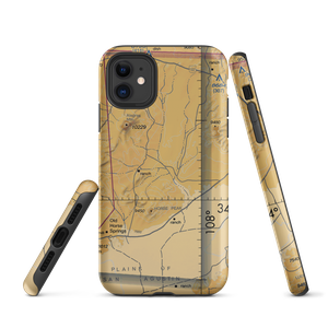 Happy Mountain Airport (NM41) VFR Sectional  Tough iPhone Case