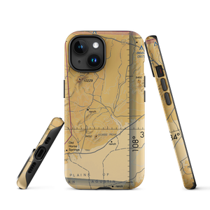 Happy Mountain Airport (NM41) VFR Sectional  Tough iPhone Case