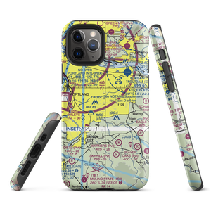 Happy Valley Airport (OL03) VFR Sectional  Tough iPhone Case