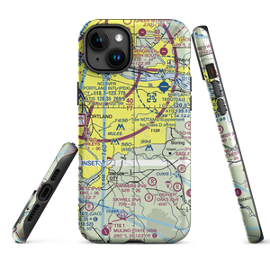 Happy Valley Airport (OL03) VFR Sectional  Tough iPhone Case