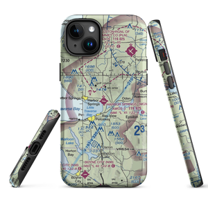 Harbor Springs Airport (MGN) VFR Sectional  Tough iPhone Case