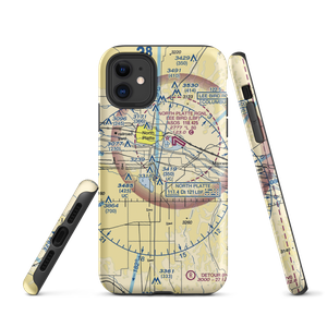 Harden Airstrip (49NE) VFR Sectional  Tough iPhone Case