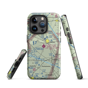 Hardin County Airport (I95) VFR Sectional  Tough iPhone Case