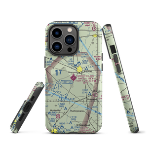 Hardin County Airport (I95) VFR Sectional  Tough iPhone Case
