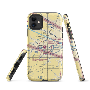 Harding County Airport (9D2) VFR Sectional  Tough iPhone Case