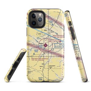 Harding County Airport (9D2) VFR Sectional  Tough iPhone Case