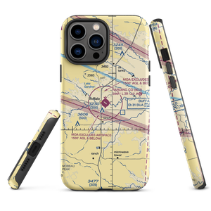 Harding County Airport (9D2) VFR Sectional  Tough iPhone Case