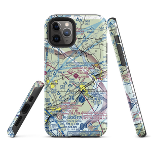 Harford County Airport (0W3) VFR Sectional  Tough iPhone Case