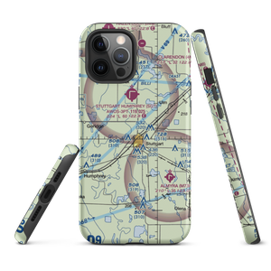 Hargrove Airport (8AR0) VFR Sectional  Tough iPhone Case