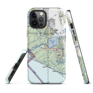 Harlequin Lake Airport (A67) VFR Sectional  Tough iPhone Case