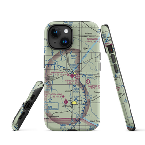 Harper Municipal Airport (8K2) VFR Sectional  Tough iPhone Case