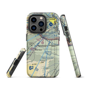 Harrah Airport (WA26) VFR Sectional  Tough iPhone Case