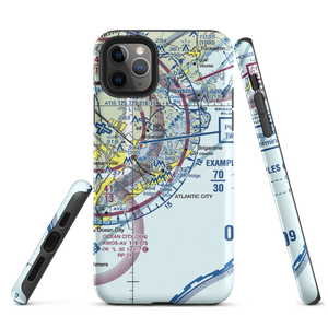 Harrah's Landing Seaplane Base (58NJ) VFR Sectional  Tough iPhone Case