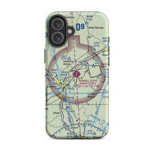 Harrell Field (CDH) VFR Sectional  Tough iPhone Case