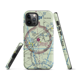 Harrell Field (CDH) VFR Sectional  Tough iPhone Case