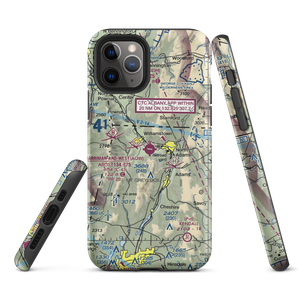 Harriman and West Airport (AQW) VFR Sectional  Tough iPhone Case