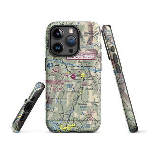 Harriman and West Airport (AQW) VFR Sectional  Tough iPhone Case