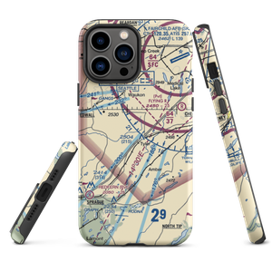Harris Airport (93WA) VFR Sectional  Tough iPhone Case