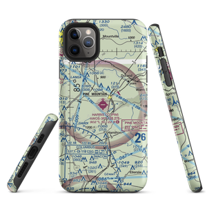 Harris County Airport (PIM) VFR Sectional  Tough iPhone Case