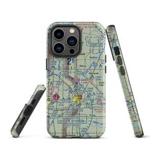 Harris Field (73IA) VFR Sectional  Tough iPhone Case