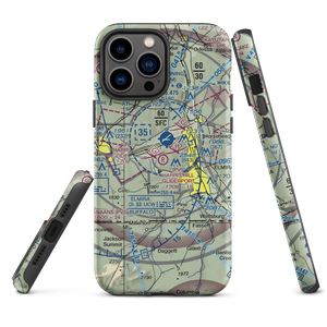 Harris Hill Gliderport (4NY8) VFR Sectional  Tough iPhone Case