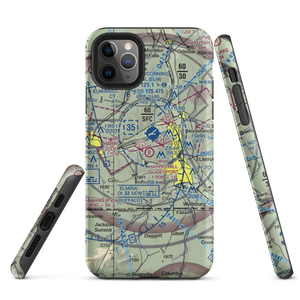 Harris Hill Gliderport (4NY8) VFR Sectional  Tough iPhone Case