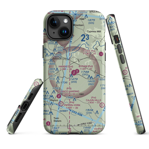 Harris Ranch Airport (2XS1) VFR Sectional  Tough iPhone Case